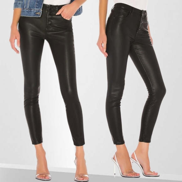 NWT Faux Leather Daddy Soda Pant - Picture 1 of 9